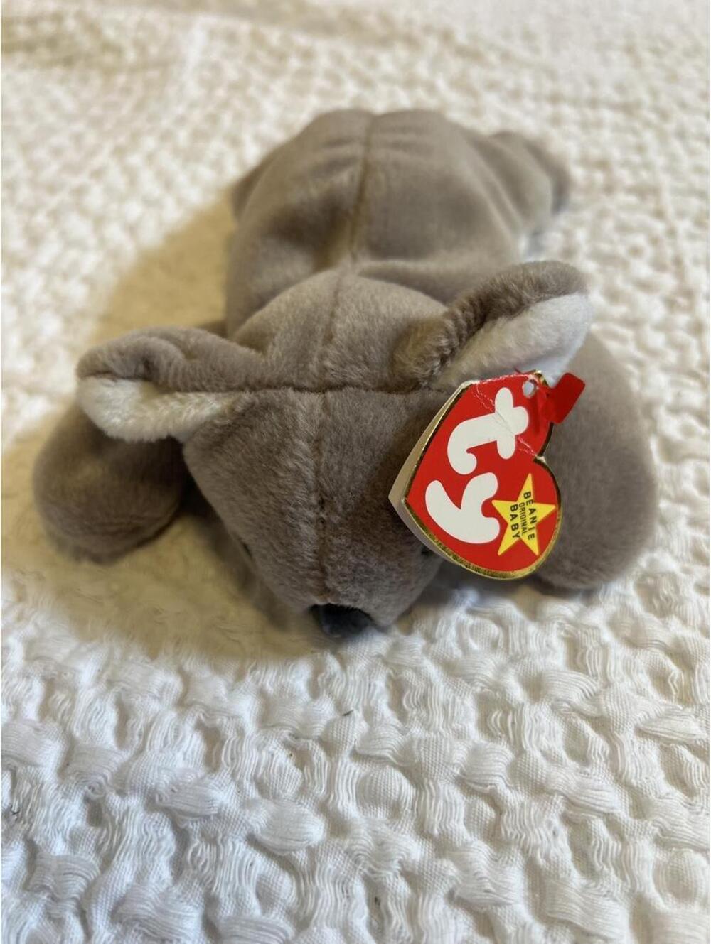 Beanie Babies  Grey and Brown Stuffed-animal
